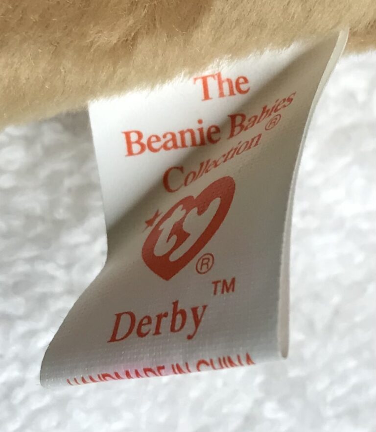 Ty Beanie Baby – Derby the Horse – September 16, 1995 – Tags Intact – Estate Collection - Image 7