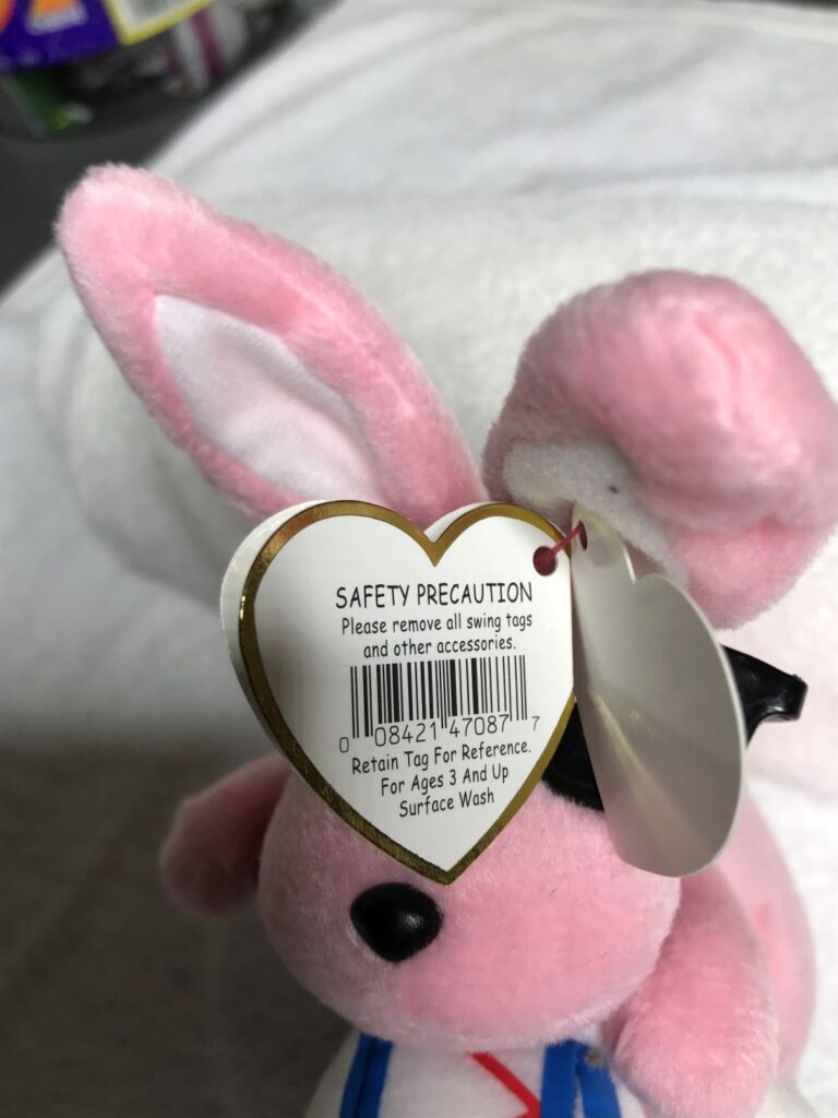 Ty Beanie Baby – Energizer Bunny “E.B.” – 2007 – Tags Intact – Estate Collection - Image 9