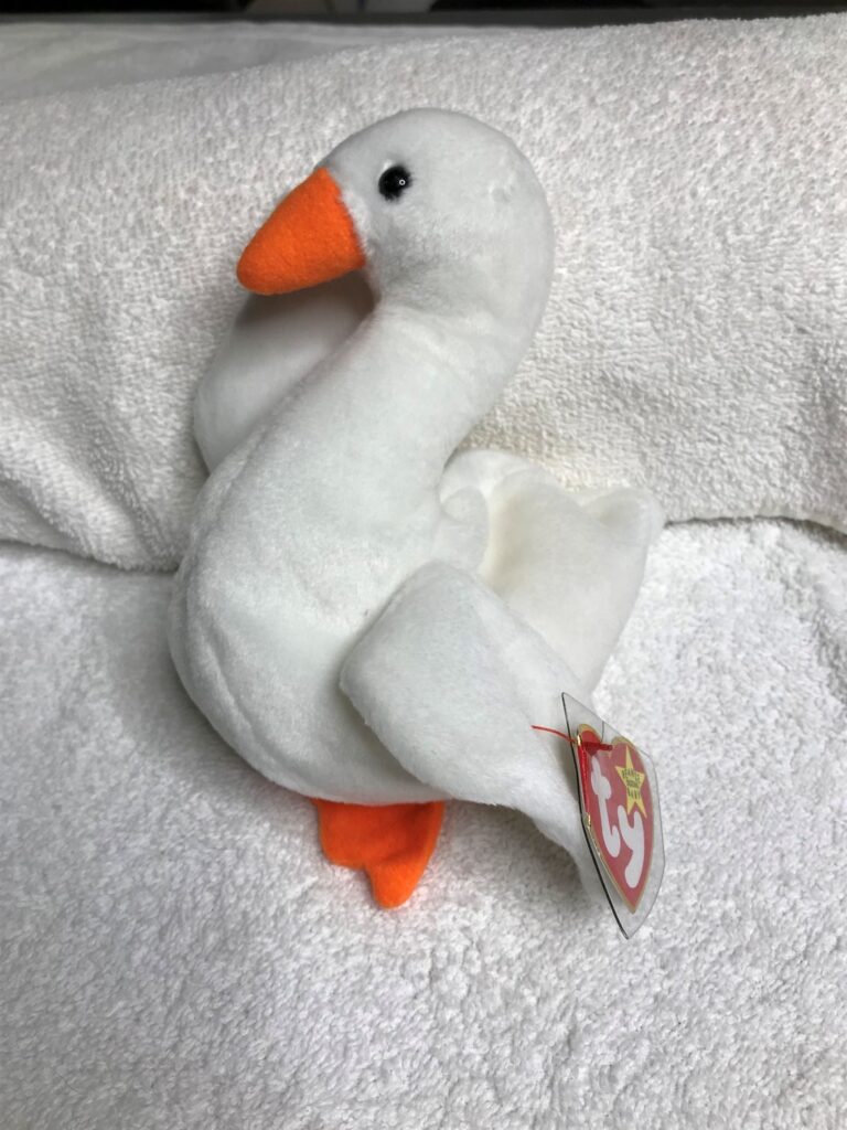 Ty Beanie Baby – Gracie the Swan – 1996 – Tags Intact – Estate Collection - Image 9