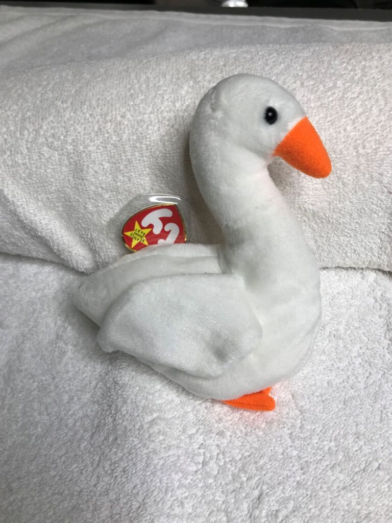 Ty Beanie Baby – Gracie the Swan – 1996 – Tags Intact – Estate Collection - Image 10