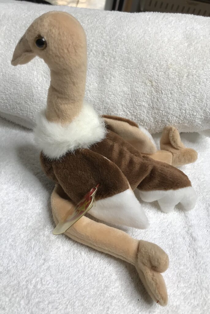 Ty Beanie Baby Stretch the Ostrich 1997 Retired – Beanie Original Baby – Estate Collection - Image 2