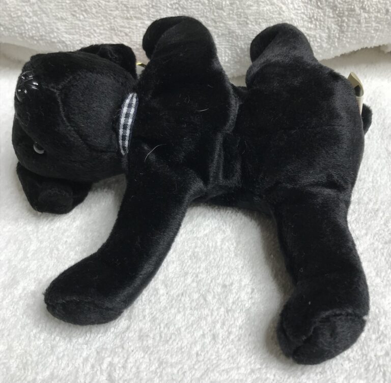 Ty Beanie Baby Luke the Black Lab Dog 1998 Tags Attached Estate Collection - Image 6