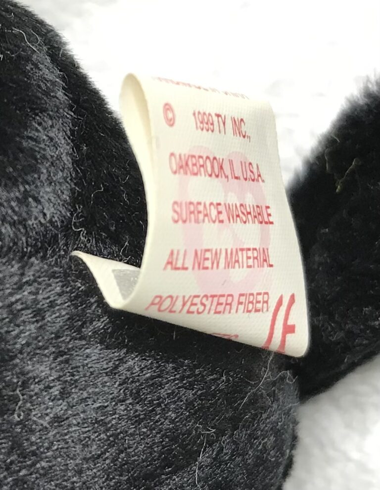 Ty Beanie Baby Luke the Black Lab Dog 1998 Tags Attached Estate Collection - Image 8
