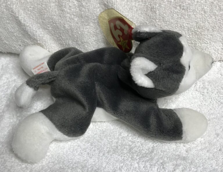 Ty Beanie Baby – Nanook the Husky Dog – 1996 Birthday – Tags Intact – Retired – From Estate Collection - Image 3