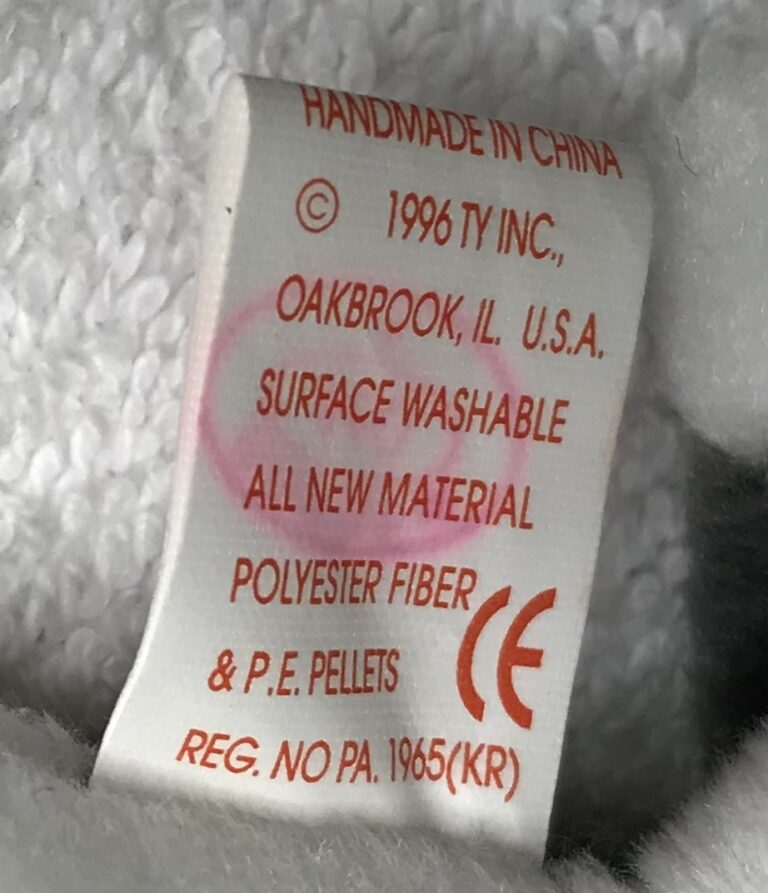 Ty Beanie Baby – Nanook the Husky Dog – 1996 Birthday – Tags Intact – Retired – From Estate Collection - Image 6