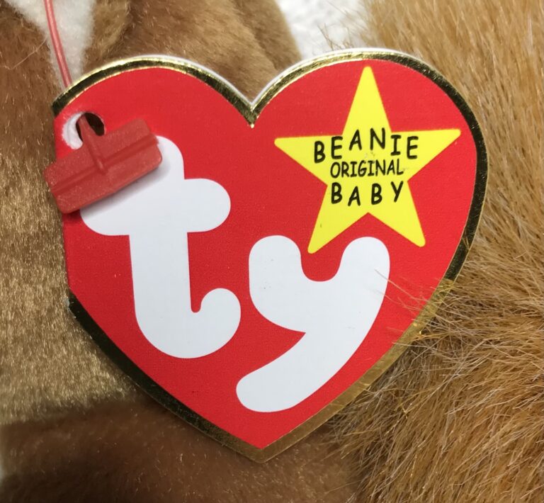 Ty Beanie Baby – Nuts the Squirrel – January 21, 1996 – Tags Intact – Display Case – Estate Collection - Image 9