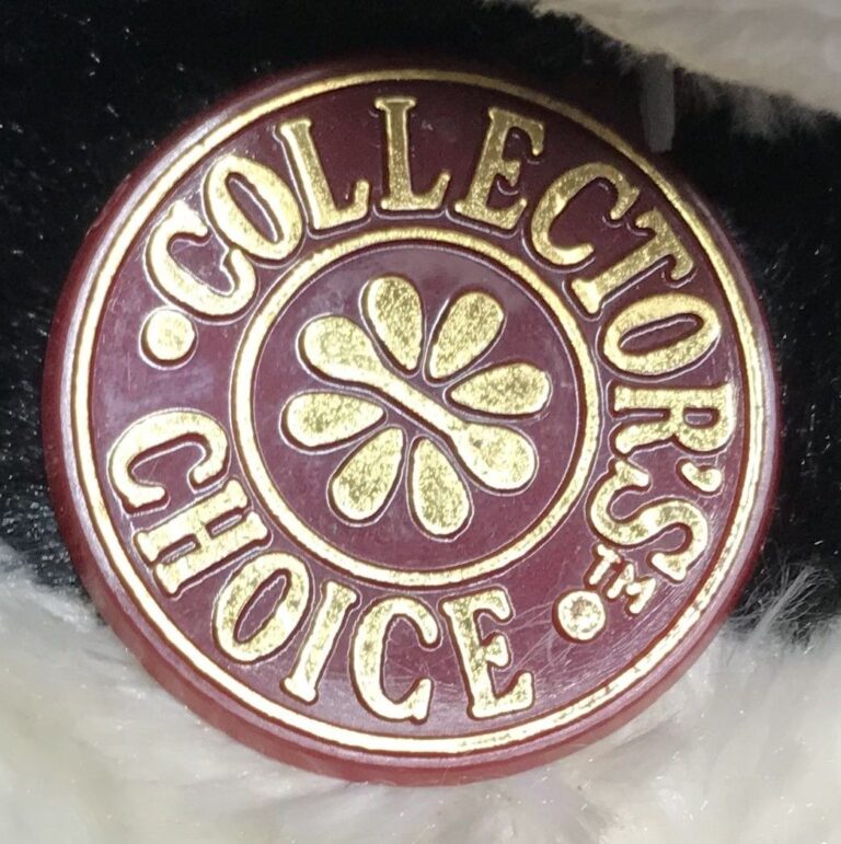 Dan Dee Collector’s Choice Panda Bear – Black & White – Burgundy Tag - Image 9