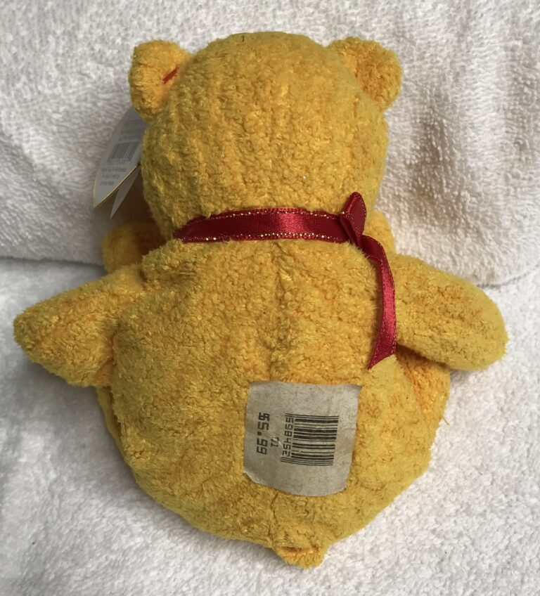 Ty Beanie Baby – Poopsie the Bear – Yellow Gold – March 31, 2001 – Tags Intact – Display Case – Estate Collection - Image 4