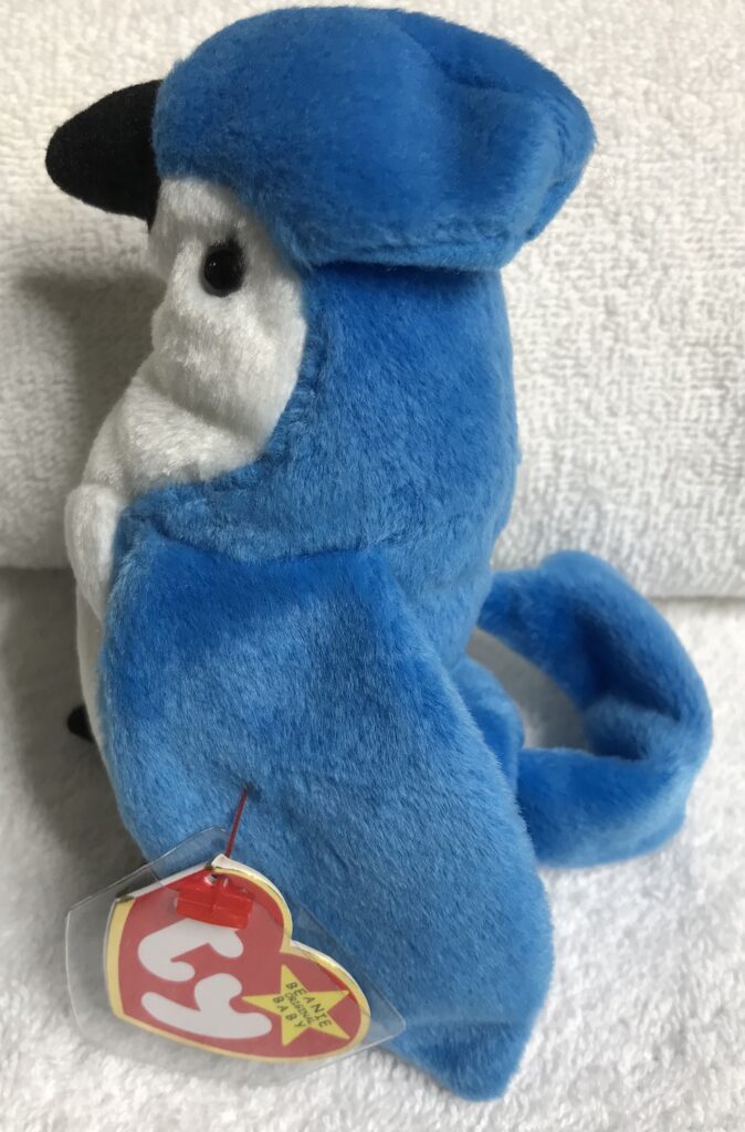 Ty Beanie Baby "Rocket" Blue Jay Bird – DOB 3/12/1997 – Tags Intact – Rare Vintage from Estate Collection - Image 3