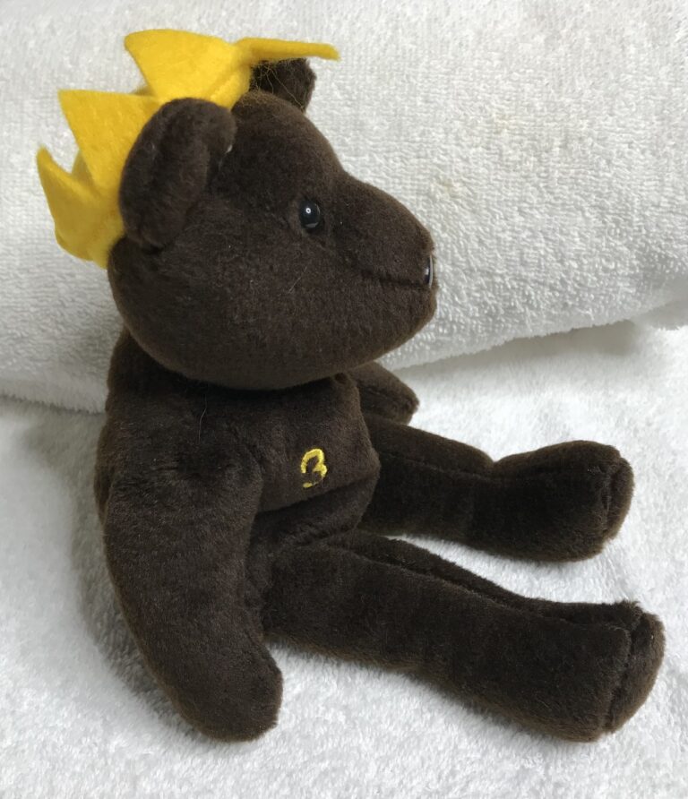 Salvino’s Bamm Beano’s Babe Ruth #3 Bear – 1998 – Gold Embroidery – Tags Intact – Estate - Image 10