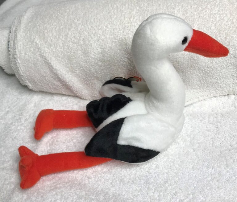 Ty Beanie Baby – Stilts the Stork – 1998 – Tags Intact – Estate Collection - Image 13