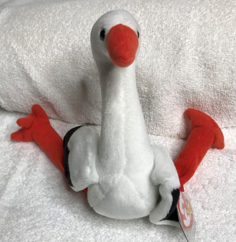 Ty Beanie Baby – Stilts the Stork – 1998 – Tags Intact – Estate Collection - Image 14