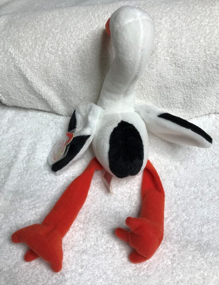 Ty Beanie Baby – Stilts the Stork – 1998 – Tags Intact – Estate Collection - Image 15