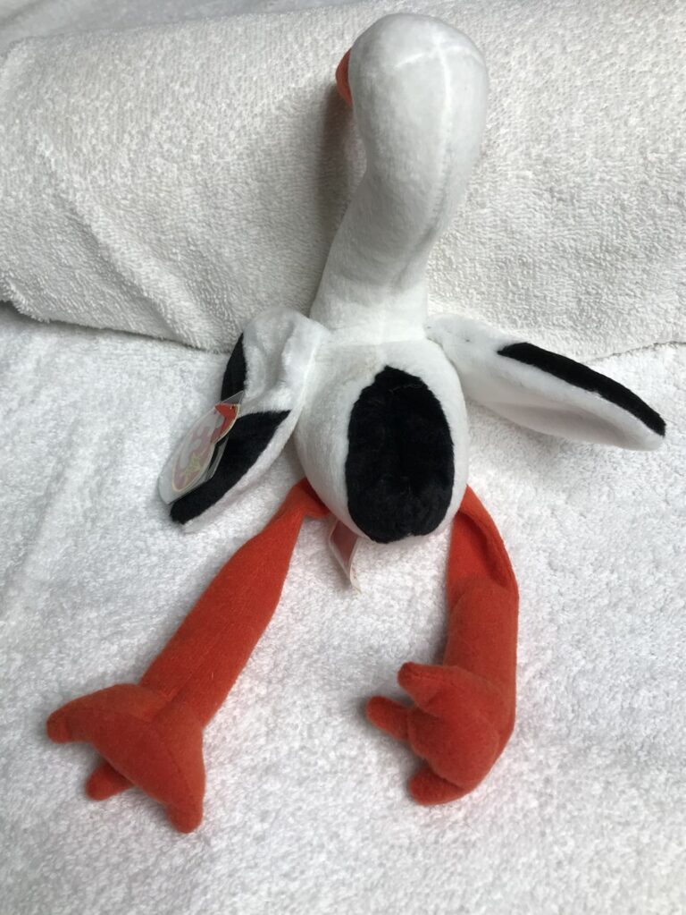 Ty Beanie Baby – Stilts the Stork – 1998 – Tags Intact – Estate Collection - Image 3