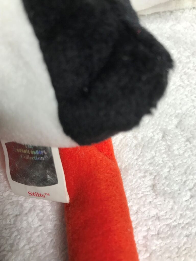 Ty Beanie Baby – Stilts the Stork – 1998 – Tags Intact – Estate Collection - Image 4