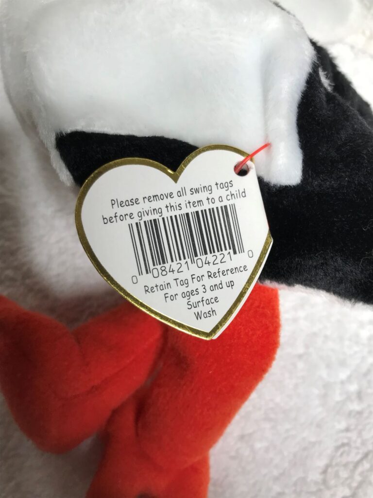 Ty Beanie Baby – Stilts the Stork – 1998 – Tags Intact – Estate Collection - Image 7