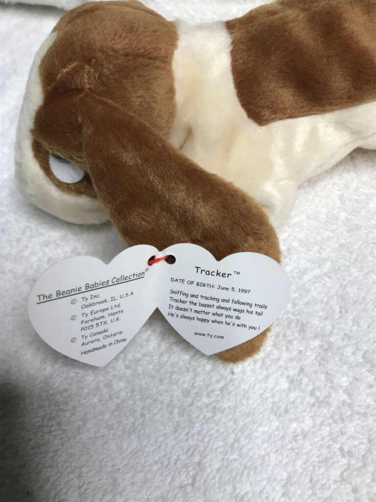 Ty Beanie Baby – Tracker the Basset Hound – 1997 – Tags Intact – Estate Collection - Image 15