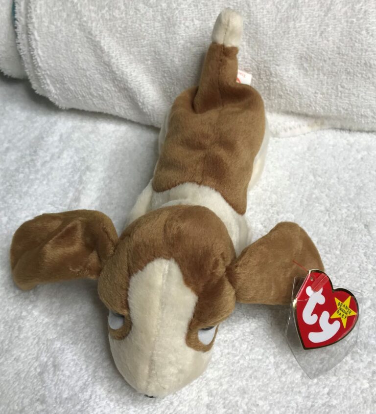 Ty Beanie Baby – Tracker the Basset Hound – 1997 – Tags Intact – Estate Collection - Image 5