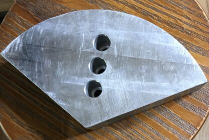 Single H&R 82-2-AL-12 Aluminum Chuck Jaw – 1 of 3 Soft Jaw Set – 11″ Lathe Jaw - Image 6