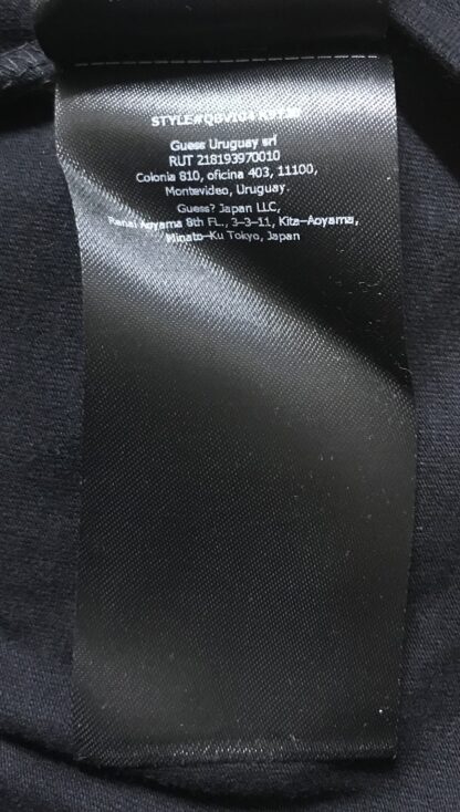 GUESS Los Angeles Black Women’s T-Shirt Sz S Embroidered Logo Stretchy Cotton - Image 13