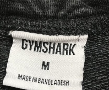 Gymshark Short Sleeve Sweatshirt  Dark Gray Size M NEW A2A9I-BBBB-M-BW1 - Image 4