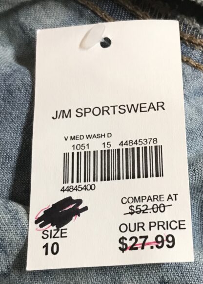 Women’s Super Hi-Rise Denim Jeans – Size 10 – Stretch Waist – New with Tags – RN37080 - Image 4