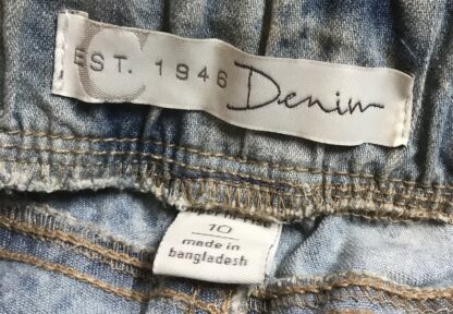 Women’s Super Hi-Rise Denim Jeans – Size 10 – Stretch Waist – New with Tags – RN37080 - Image 7