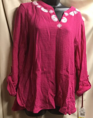 Ruby Red Blouse