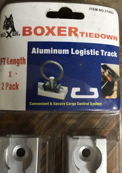 Boxer Tiedown Aluminum Logistic Track 1 ft Length X 2 Pack 31002 NEW - Image 4