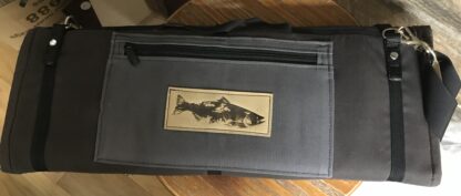 Fly Fishing Gear Roll-Up Organizer Bag Black – Compact & Durable – NEW - Image 4