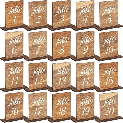 Table Numbers