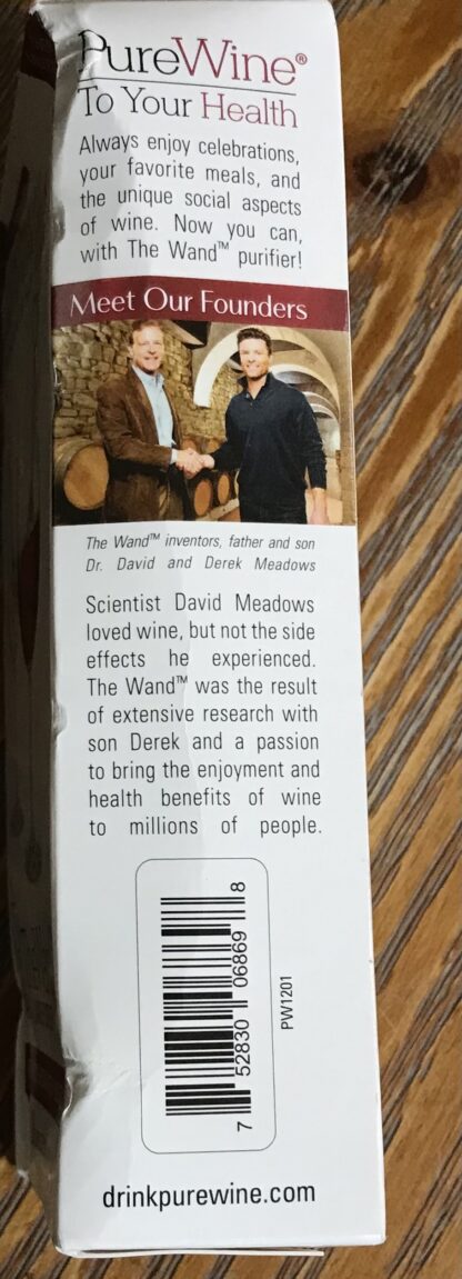 The Wand Wine Purifier No More Wine Headaches 10 Single Use Boxes - Image 6