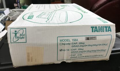 Tanita 1584 Digital Baby Infant Scale 20kg/44lb LCD Tare Hold New Open Box - Image 5