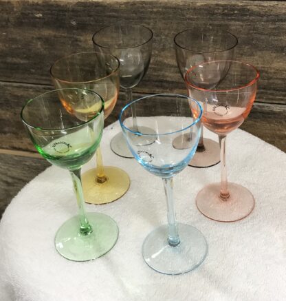 V. Nason & C. Murano 6 oz Stem Wedding Glasses – World Collection – NEW - Image 3