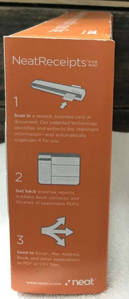 NeatReceipts Mobile for MAC Mobile Scanner + Digital Filing System NEW - Image 8