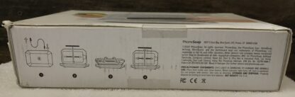 PhoneSoap Basic UV Sanitizer White – Smartphone Cleaner Box w/ Cable Cord – NEW - Image 5