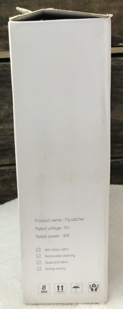 Electric Fly Trap Insect Catcher Pest Control Device 360 Rotary 5V NEW Open Box - Image 5