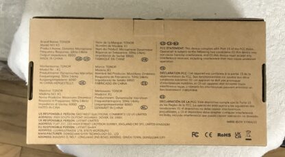 Tonor Dynamic Karaoke Microphone TN120492BL w/ 15ft Cable – NEW in Box - Image 2