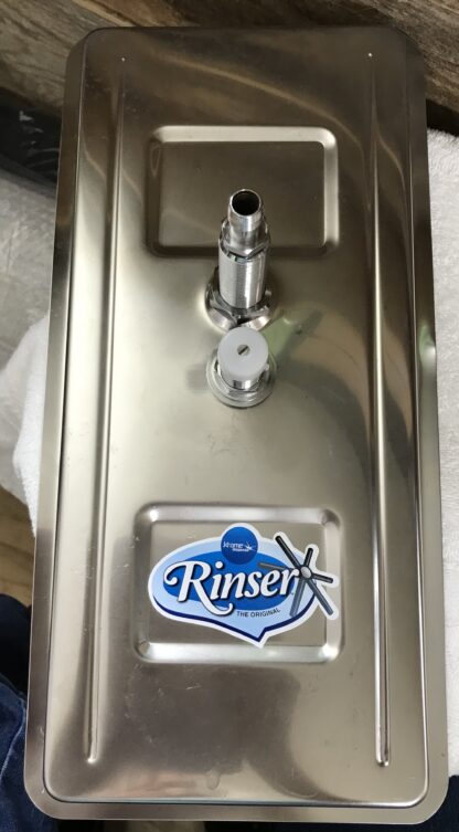 Krome Dispense Glass Rinser Stainless Steel Automatic Cup Washer Cleaner – NEW - Image 4
