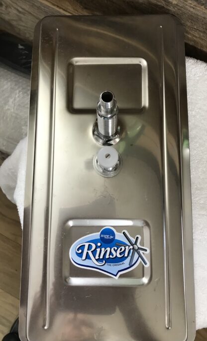 Krome Dispense Glass Rinser Stainless Steel Automatic Cup Washer Cleaner – NEW - Image 5