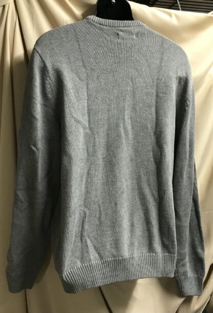 Chaps Kent Steel Heat Pullover Sweater Men’s XL – Medium Gray – NEW - Image 3