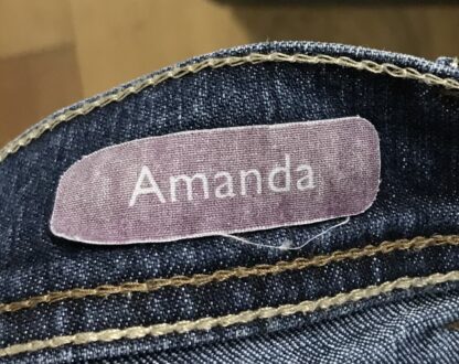 Gloria Vanderbilt Amanda Blue Jeans Women’s Sz 8 Average Cotton Blend Pre-Owned - Image 5