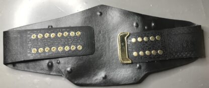 WWE World Heavyweight Championship Leather Title Belt w/ Metallic Sideplates NEW - Image 5
