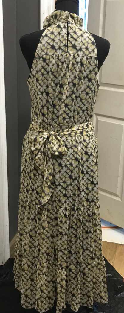 Banana Republic Sleeveless Dress Yellow Purple White Women’s Sz S – NEW - Image 4