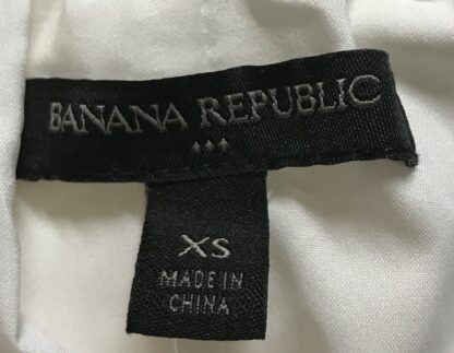 Banana Republic White Square Neck Short Sleeve Long Dress Women’s XS TP – NEW - Image 4