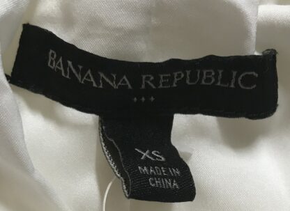 Banana Republic White Square Neck Short Sleeve Long Dress Women’s XS TP – NEW - Image 7