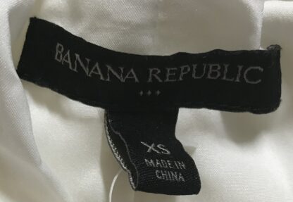 Banana Republic White Square Neck Short Sleeve Long Dress Women’s XS TP – NEW - Image 8