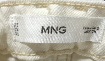 MNG Jeans Collection High Waist Denim Maxi Skirt Off-White Sz S Woman 304 NEW - Image 8