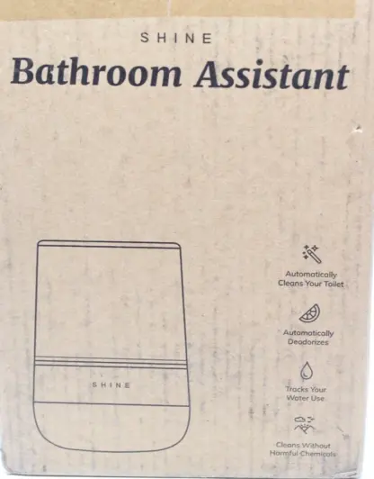 Shine Bathroom Assistant SHINE-BA-01 Auto Toilet Cleaner Deodorizer NEW Open Box - Image 7