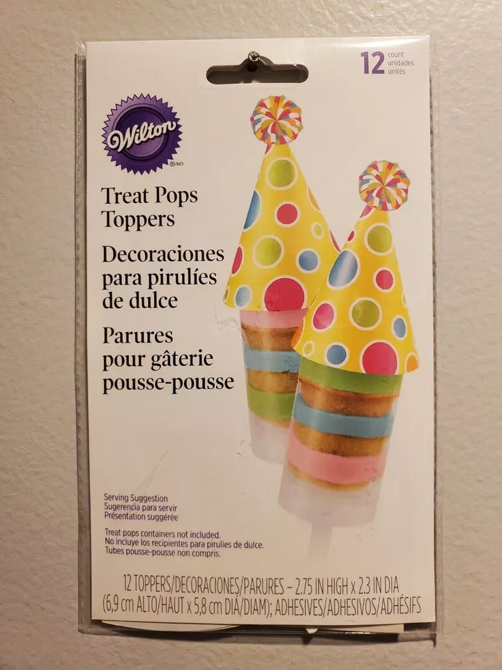 Treat pops hat toppers item